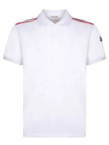 24 8A00020 89A16 002 Logo Patch Polo Shirt 1213131 - MONCLER - BALAAN 1