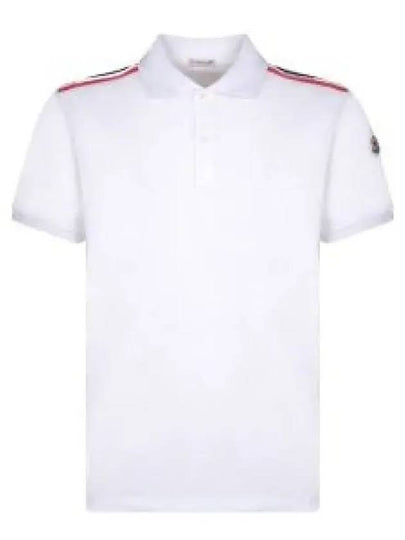 24 8A00020 89A16 002 Logo Patch Polo Shirt 1213131 - MONCLER - BALAAN 1