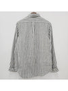 Logo Stripe Linen Long Sleeve Shirt Green - POLO RALPH LAUREN - BALAAN 7