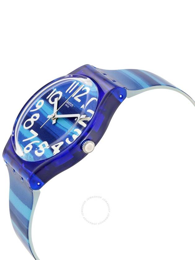 Swatch Linajola Blue Dial Blue Plastic Unisex Watch GN237 - SWATCH - BALAAN 2