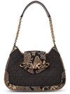 Women's Harley Shoulder Bag Camel - MICHAEL KORS - BALAAN.