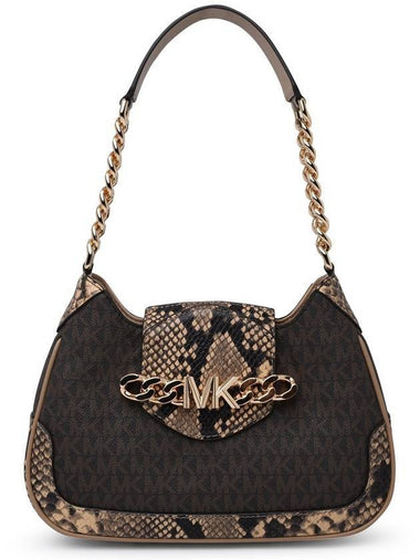 Women's Harley Shoulder Bag Camel - MICHAEL KORS - BALAAN 1