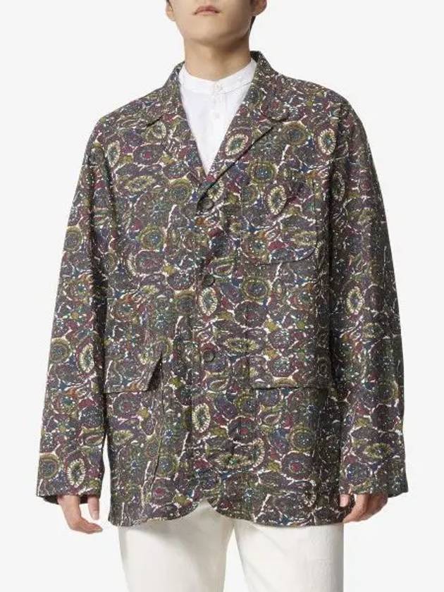 Reuters Batik Jacket Olive MP153ES047 - ENGINEERED GARMENTS - BALAAN 1