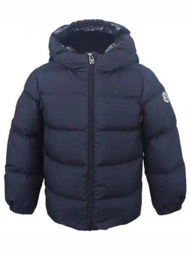 Kids Logo Patch Down Padding Navy 1A00018 54A81 778 270571 1119381 - MONCLER - BALAAN 1