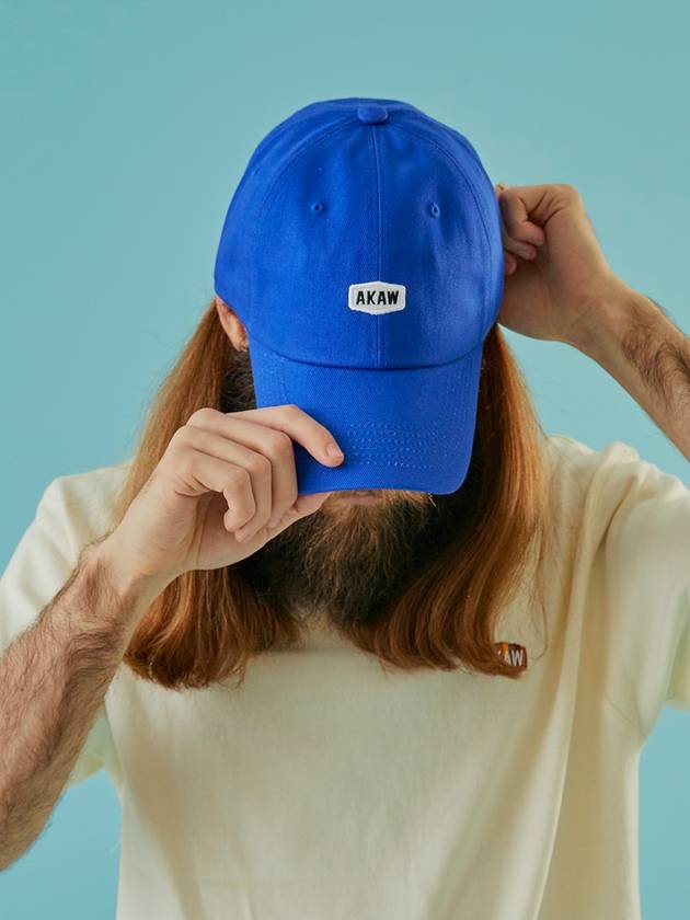 Classic Oversized Fit Ball Cap Cobalt Blue - AKAW - BALAAN 2