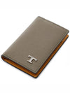 Men s T Logo Two tone Card Wallet XAMTSYFA200 RTV 9O73 24F - TOD'S - BALAAN 5