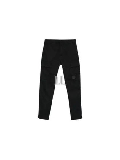 Technical Panama Ergonomic Cargo Straight Pants Black - CP COMPANY - BALAAN 2