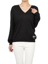 Women's Horsebit Knit Top Black - GUCCI - BALAAN 6