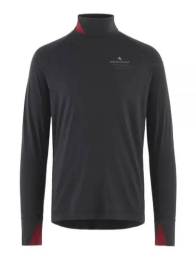 Men's Fafne Turtleneck Long Sleeve T-Shirt Raven - KLATTERMUSEN - BALAAN 2