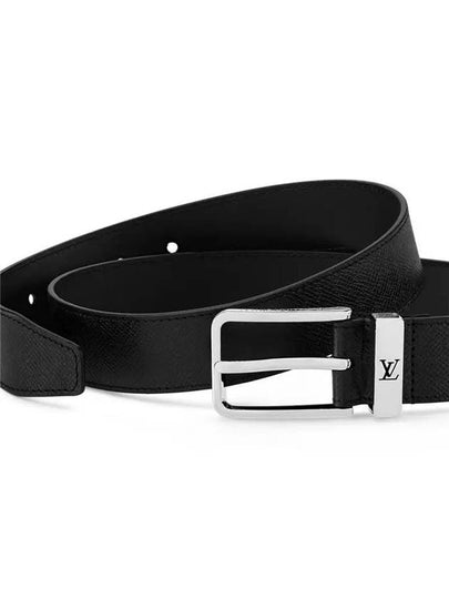 Pont Neuf 35MM Leather Belt Black - LOUIS VUITTON - BALAAN 2