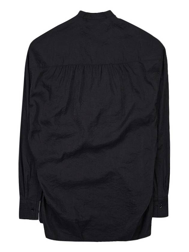 Officer Collar Twist Shirt Black - LEMAIRE - BALAAN 3