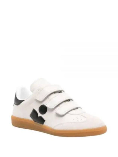 Logo Leather Low Top Sneakers White - ISABEL MARANT - BALAAN 2