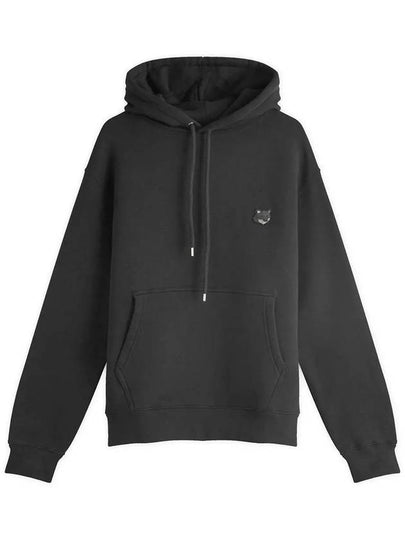 Bold Fox Head Patch Comfort Hoodie Black - MAISON KITSUNE - BALAAN 2