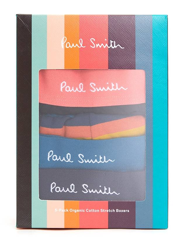 Signature Mix Boxer Briefs Five Pack M1A914M5PK479 B0710992725 - PAUL SMITH - BALAAN 11