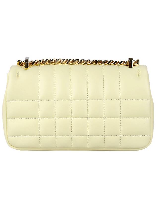 Quilted Leather Mini Lola Cross Bag Cool Lemon - BURBERRY - BALAAN 7