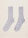 Les Chausettes Ribbed Crew Socks Gray - JACQUEMUS - BALAAN 2