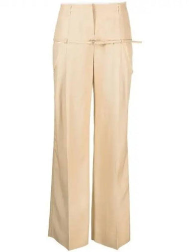 Jacquemus CRIOLLO Belted Wide Pants 270522 - JACQUEMUS - BALAAN 1