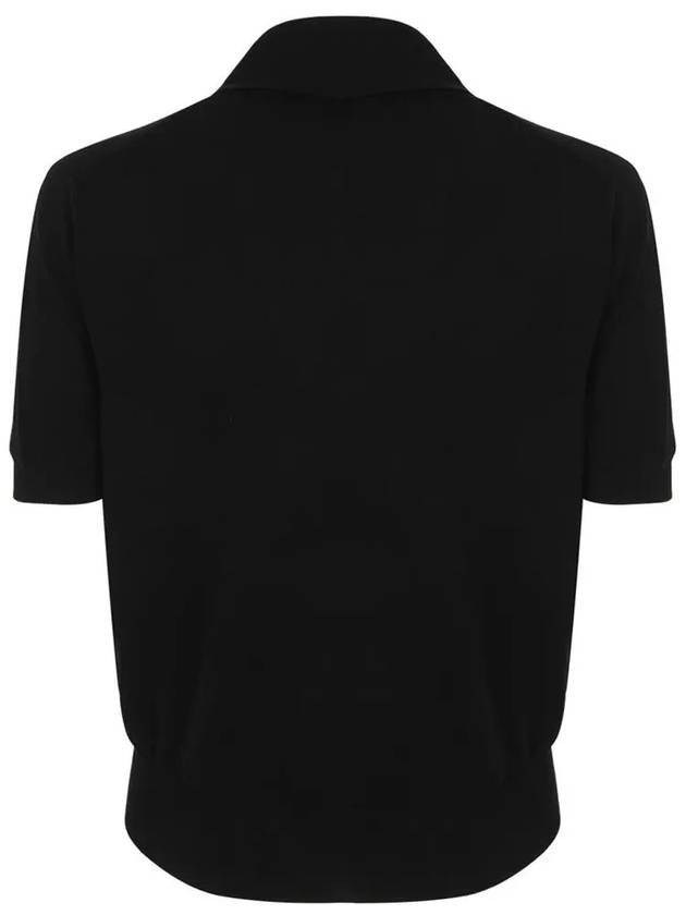 Logo Knit Top Black - VIVIENNE WESTWOOD - BALAAN 4