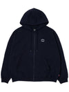 Men's Logo Print Hoodie Navy - STOCKHOLM SYNDROME - BALAAN 3