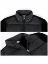 Padded Wool Hooded Zip Up Black - MONCLER - BALAAN 6