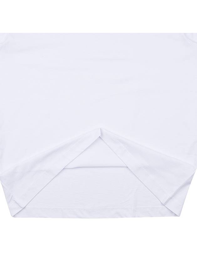 Moon Logo Embroidered Short Sleeve TShirt T129M JERCO002101 - MARINE SERRE - BALAAN 7