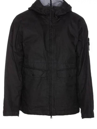 Membrana 3L TC Hooded Jacket Black - STONE ISLAND - BALAAN 2