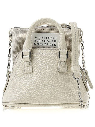 5AC Classic Baby Shoulder Bag Greige - MAISON MARGIELA - BALAAN 2