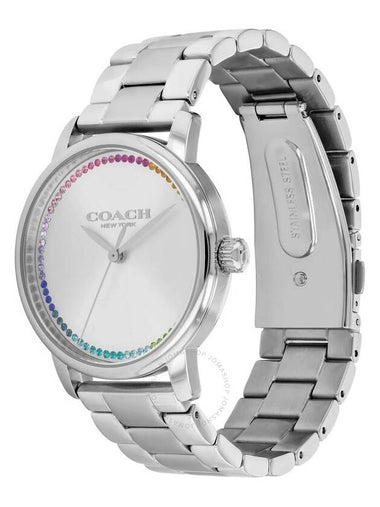 Coach Grand Quartz Silver Dial Ladies Watch 14503968 - COACH - BALAAN 1