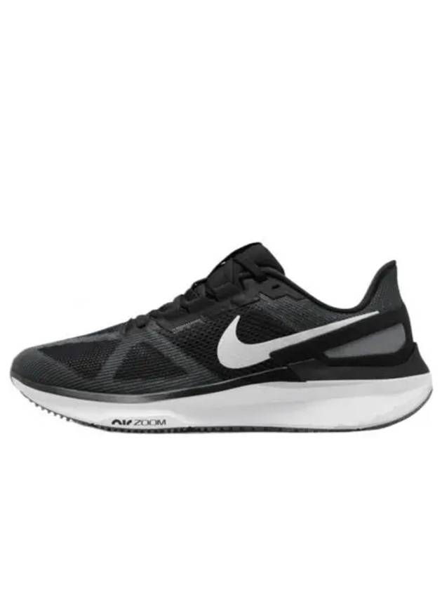 Zoom Structure 25 Low Top Sneakers Black Iron Grey - NIKE - BALAAN 2