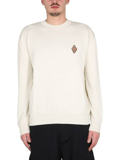 Long Sleeve T-Shirt CMHE034 S23KNI0010425 POWDER - MARCELO BURLON - BALAAN 2