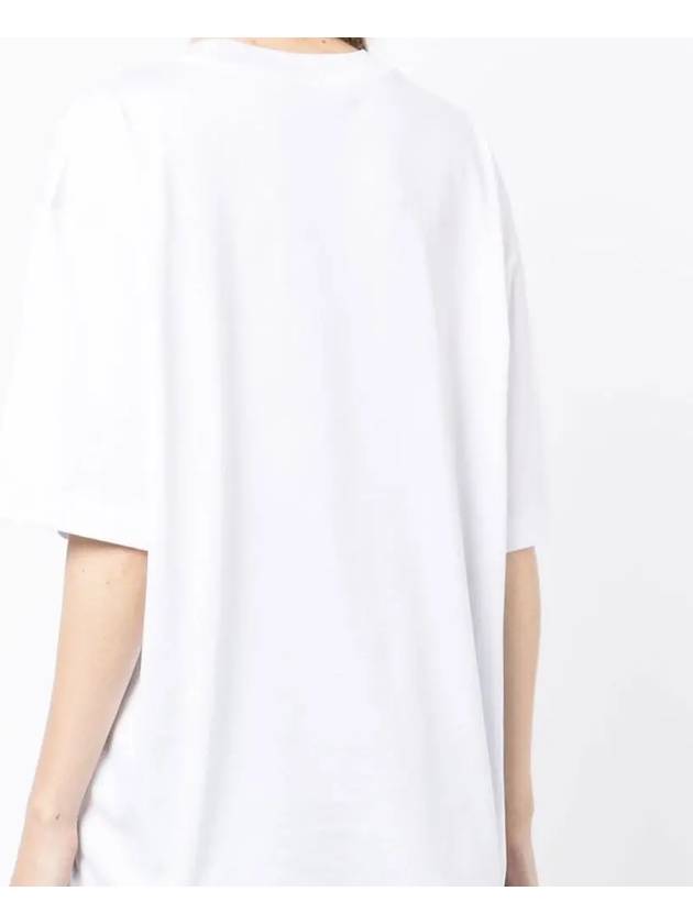 Daisy Logo Short Sleeve T-Shirt White - MARNI - BALAAN.