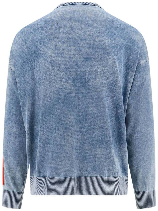 K Zeros Jersey Sweatshirt A134010GHAP - DIESEL - BALAAN 3