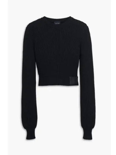 Classic Wool Crewneck Sweater Black MJWAW23001BKX - MARC JACOBS - BALAAN 1