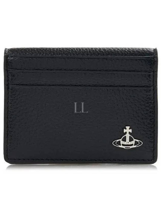 Re-Vegan Card Wallet Black - VIVIENNE WESTWOOD - BALAAN 2