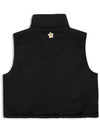 Down Padding String Padding Vest Black MCFW23VT 4BK - MACKY - BALAAN 3