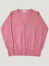 Women's Logo Cardigan Pink - ROYAL CLUB HOLIDAY - BALAAN 3