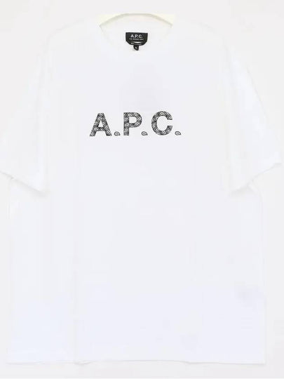 James Short Sleeve T-Shirt White - A.P.C. - BALAAN 2