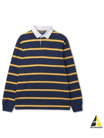 iconic rugby shirt blue - POLO RALPH LAUREN - BALAAN 1