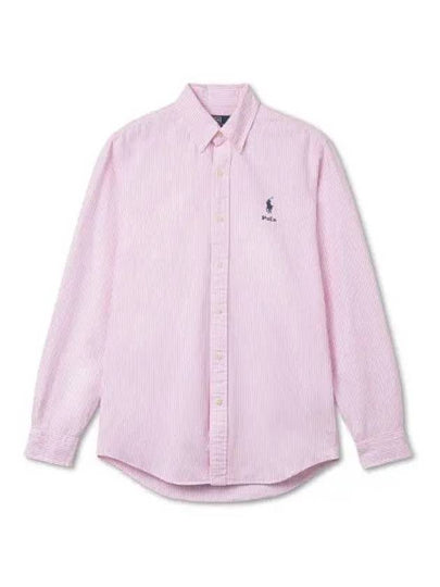 New Pink Capsule Classic Fit Oxford Shirt Pink - POLO RALPH LAUREN - BALAAN 2