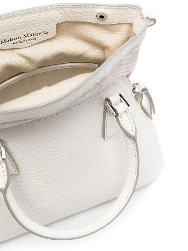 5AC Classique Micro Tote Bag White - MAISON MARGIELA - BALAAN 5