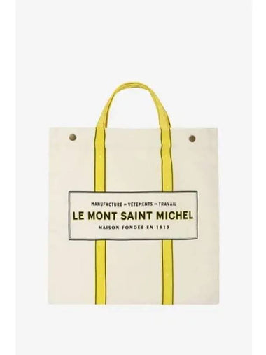 LE MONT ST MICHEL ARLINA PRINTED TOTE Yellow - LE MONDE BERYL - BALAAN 1