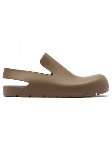 Puddle Clog Rubber Sandals Jute - BOTTEGA VENETA - BALAAN 1