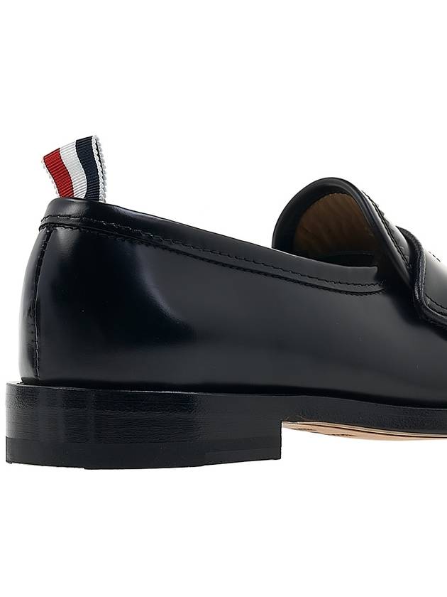 Leather Loafers Black - THOM BROWNE - BALAAN 11