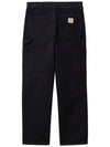 24SS logo double knee straight pants denim I031501 893K - CARHARTT - BALAAN 3