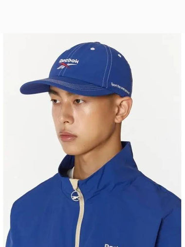 Basic logo nylon ball cap blue - REEBOK - BALAAN 1