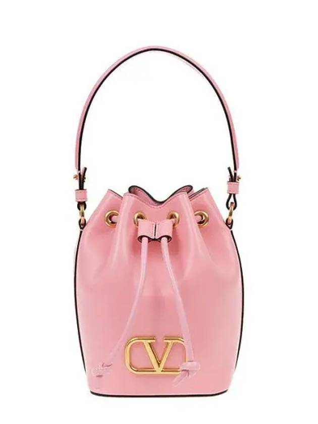 Garavani V logo signature mini women s bucket bag 2P0Z44 VNL ZQQ 1018590 - VALENTINO - BALAAN 1