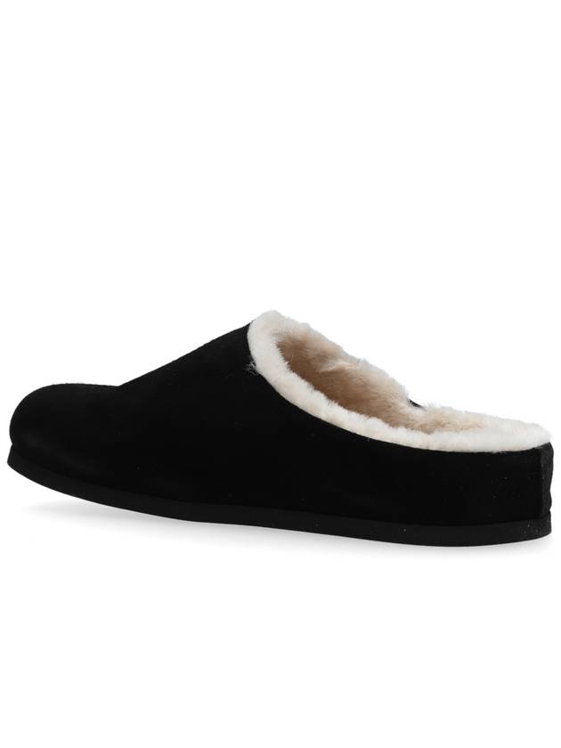 Common Projects Leather Slides Clog, Men's, Black - COMMON PROJECTS - BALAAN 5