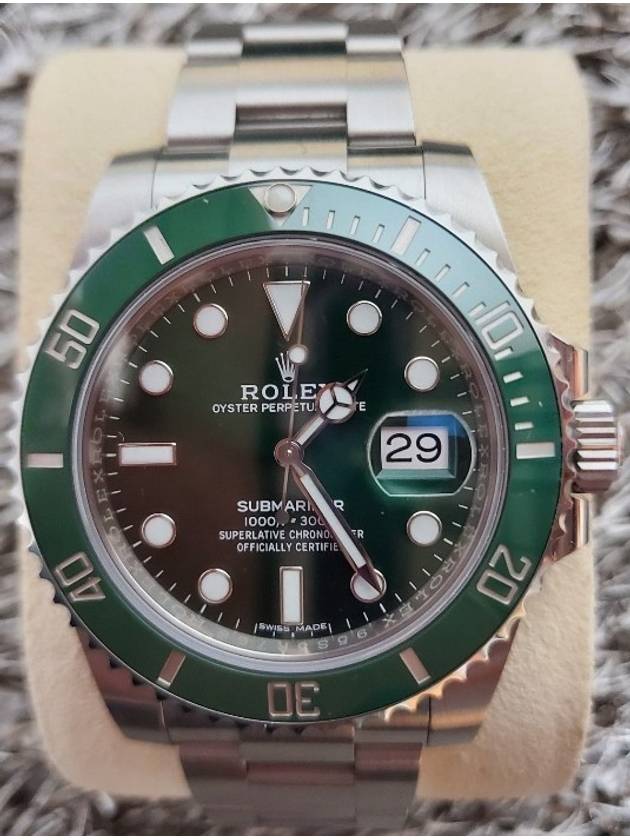 Rolex Submariner Steel Green 20 Years - ROLEX - BALAAN 1