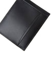 Silver Logo Vertical Card Wallet Black - CELINE - BALAAN 9