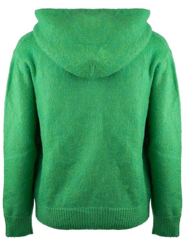 Autry Green Knit Hoodie Sweatshirt - AUTRY - BALAAN 2